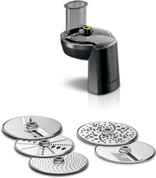 BOSCH VeggieLove zöldségszeletelő és aprítókészlet MUMS6, MUM9 robotgépekhez