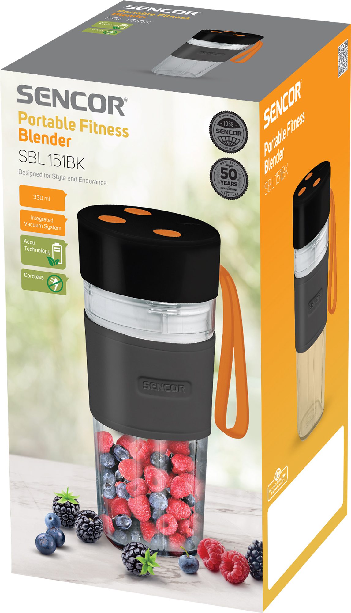 SENCOR SBL 151BK hordozható smoothie maker, 330 ml – 11. kép