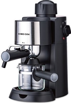 ORION OCM-2025B fekete eszpresszó kávéfőző tejhabosító funkcióval