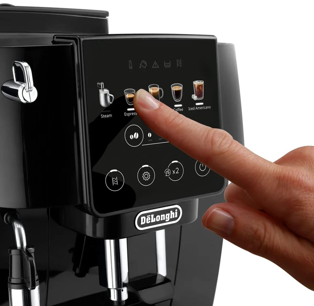DE-LONGHI ECAM220.51.B automata kávéfőző tejhabosítóval – 6. kép