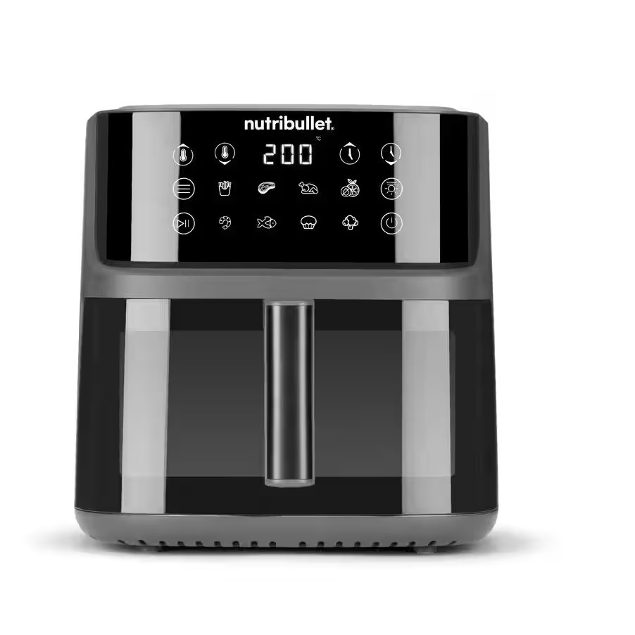 NUTRIBULLET NBA0811DG 8 literes forrólevegős sütő 8 programmal – 4. kép