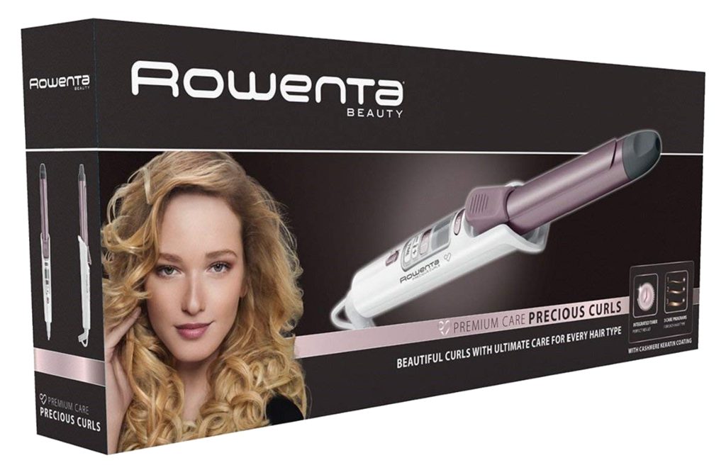 ROWENTA CF3460F0 Premium Care Precious Curls hajgöndörítő 26 mm-es sütővassal – 4. kép