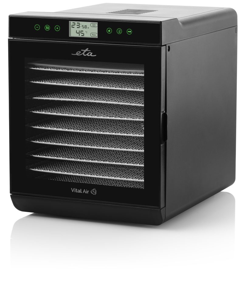 ETA Vital Air II 2302 gyümölcsaszaló 10 rozsdamentes acéltálcával – 2. kép