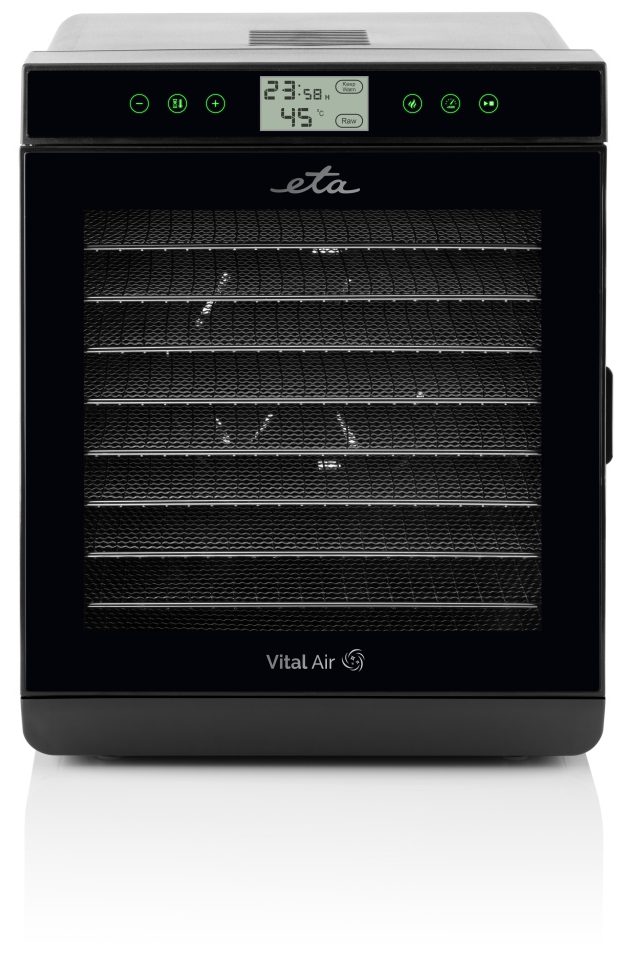 ETA Vital Air II 2302 gyümölcsaszaló 10 rozsdamentes acéltálcával – 6. kép