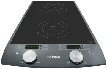 HYUNDAI IND 233 kétzónás indukciós főzőlap mechanikus vezérléssel