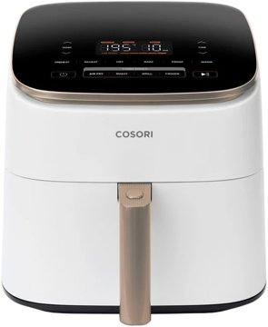 COSORI TurboBlaze Chef Edition fehér forrólevegős sütő 6 literes kosárral