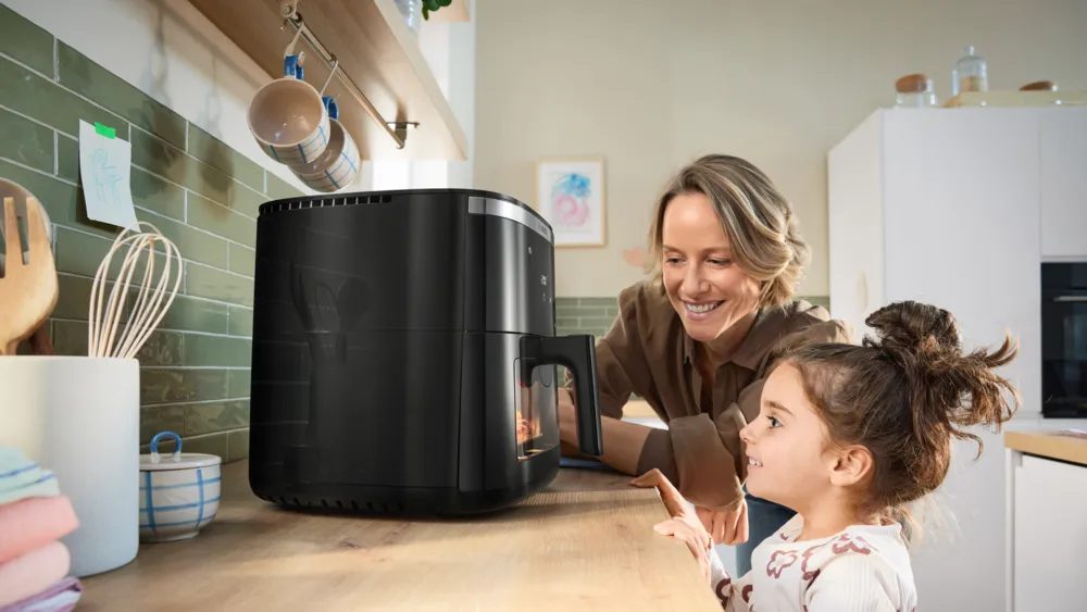 BOSCH MAF671B1 S6 forrólevegős sütő 7,2 literes kosárral és 8 programmal – 6. kép