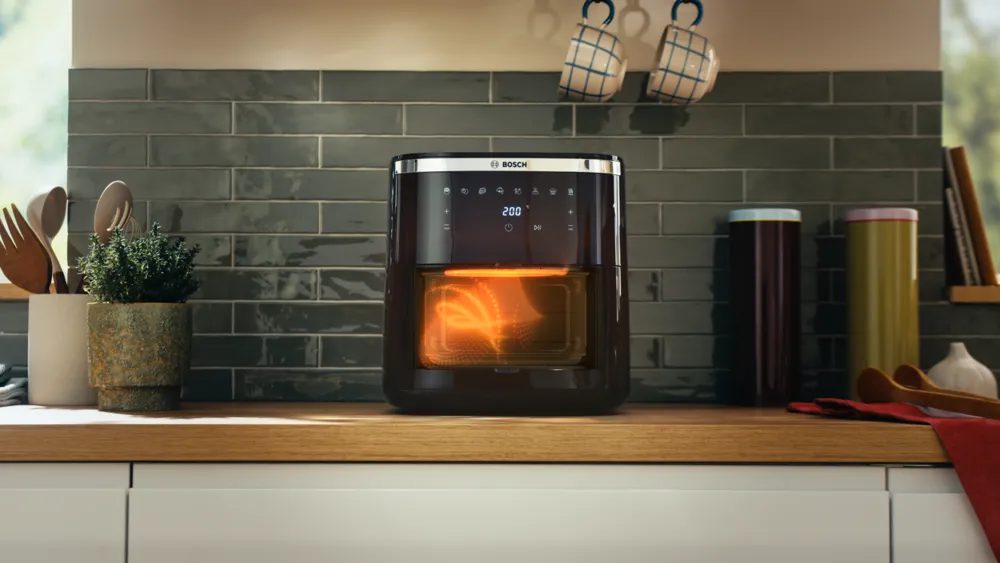 BOSCH MAF671B1 S6 forrólevegős sütő 7,2 literes kosárral és 8 programmal – 7. kép