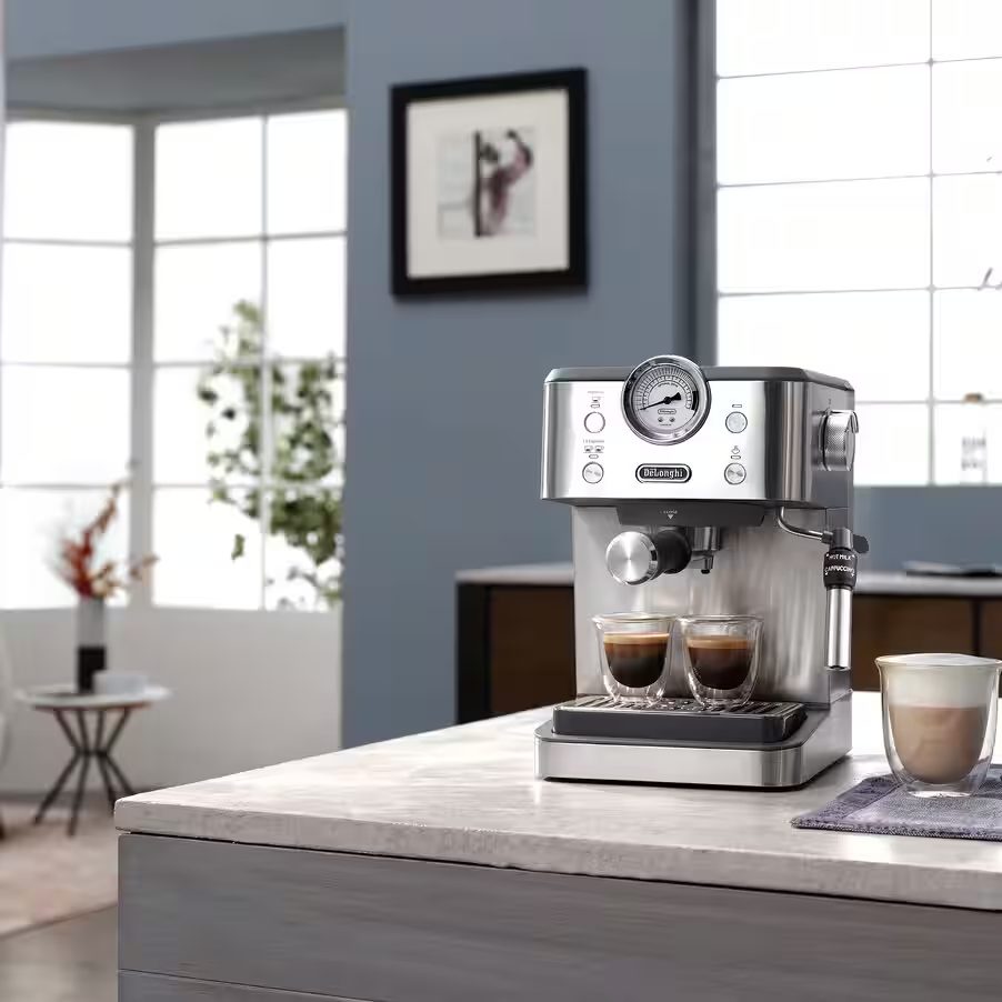 DE-LONGHI EM450.M Classic manuális eszpresszó kávéfőző – 2. kép