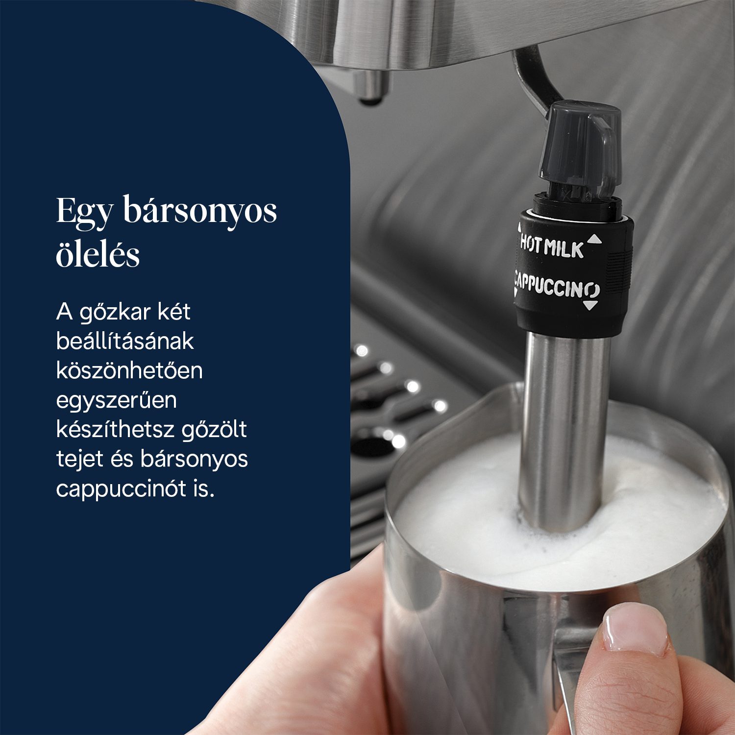 DE-LONGHI EM450.M Classic manuális eszpresszó kávéfőző – 7. kép