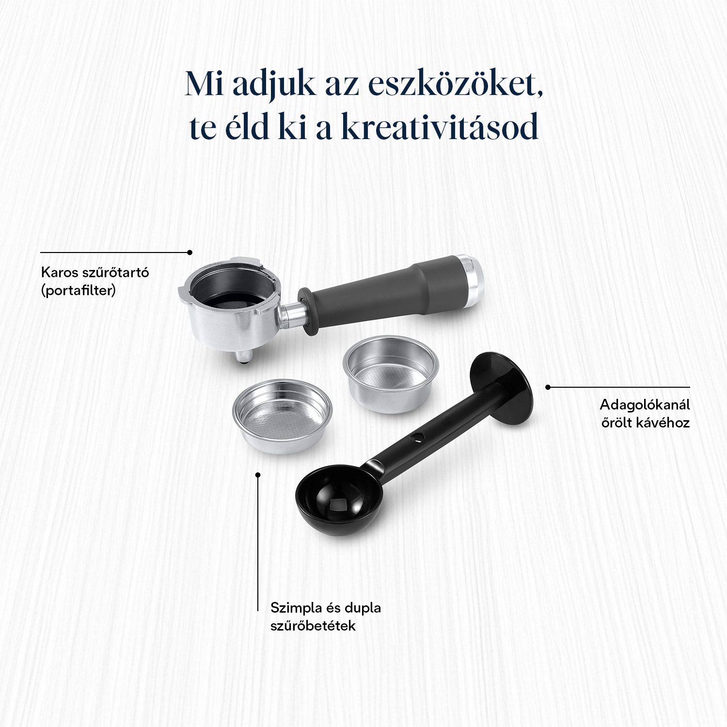 DE-LONGHI EM450.M Classic manuális eszpresszó kávéfőző – 10. kép