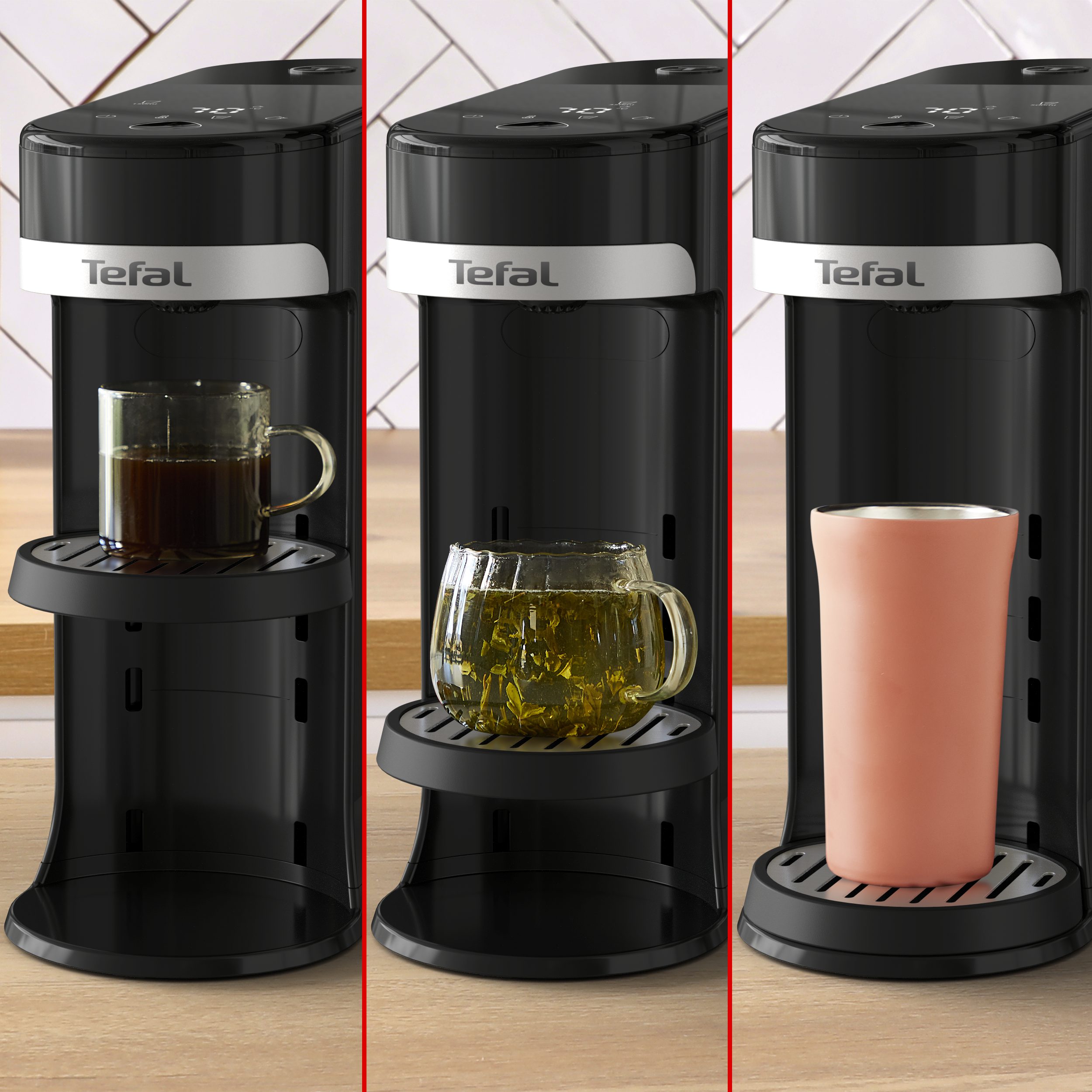 TEFAL BR3508E0 Instant Hot Water vízforraló hőmérséklet-szabályozással – 2. kép