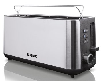 KOENIC KTO 4325 M hosszú nyílású kenyérpirító 4 szelethez