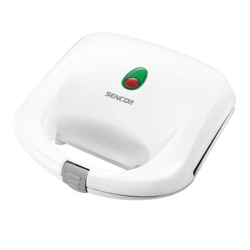 SENCOR SSM 3120WH fehér szendvicssütő tapadásmentes sütőlapokkal
